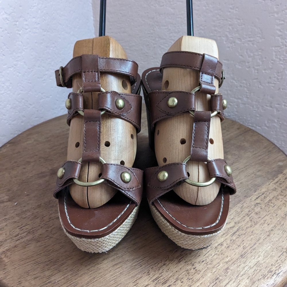 Boutique 9 brown leather size 7